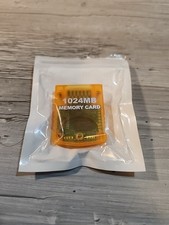 Mcbazel 1024MB 16344 Blocks Memory Card for Gamecube and Wii Console Orange