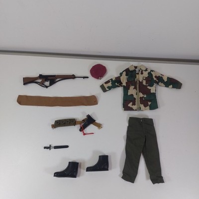 action joe outfit barett rot action man gi joe 