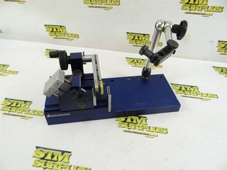 ROLLOMATIC CONCENTRICITY PRO INSPECTION GAGE SWISS MADE W/ NOGA INDICATOR STAND