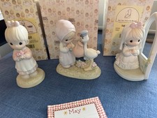 Precious Moments, lot of 3, girls, 112143, 523178, 525316, in original boxes