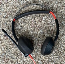 Plantronics Poly Blackwire C5200T Stereo Wired Headset With Mic