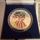 1999 American Eagle Walking Liberty $1 Silver Dollar 1 oz 999 Color Uncirculated