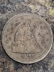1875-S Twenty 20 Cent Piece Coin Seated Liberty