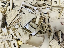 Lot Of 2 Pounds Lbs Lego Random Tan Parts Pieces Bricks Sorted Beige Toy