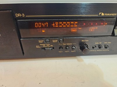 Nakamichi DR-3 Audiophile Cassette Deck Recorder Dolby B/C Tested