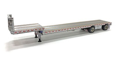 Weiss Brothers WBR027-1701 1/50 Maßstab East Drop Deck Flatbed Trailer