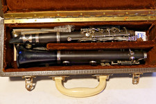 VINTAGE CLARINET BY LENINGRAD MUSICAL INSTRUMENT FACTORY - RARE - L@@K