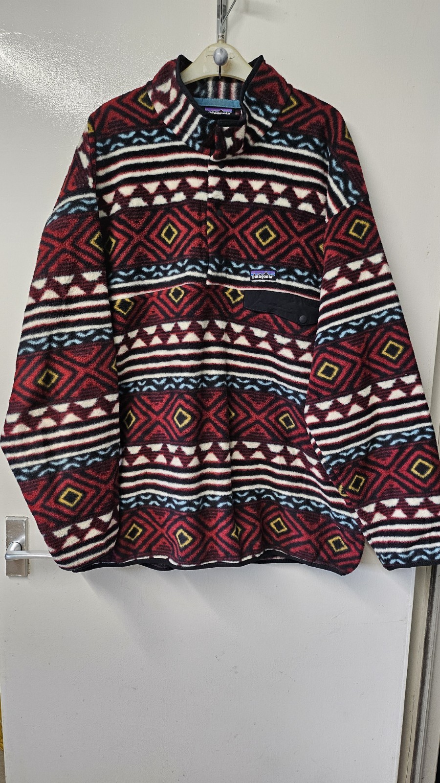 Pullover polar Patagonia Synchilla Aztec Snap-T talla XL
