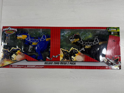 Mighty Morphin Power Rangers Dino Super Charge Deluxe Zord Mega 2 Pack