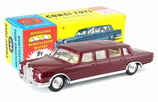 247 Neuauflage Mercedes Benz 600 Pullman W100 Von 1964 In 1/50 Corgi COCCD543...-image