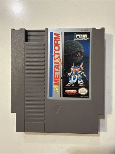 Metal Storm (Nintendo Entertainment System, 1991) NES Authentic Tested/working!
