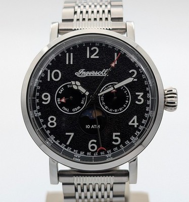 Ingersoll I01601 The St Johns Quarz Uhr   Full Set   Ø44mm Herrenuhr #3132