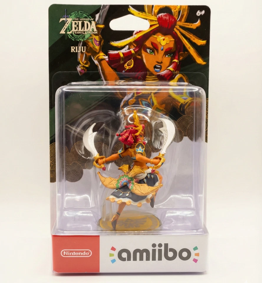 Amiibo Riju: The Legend of Zelda Tears Of The Kingdom Series For Nintendo Switch