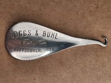Vintage 1920s Boggs  Buhl Pittsburgh, PA Shoe Horn