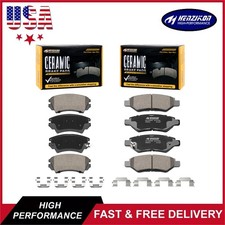 Front&Rear Ceramic Brake Pads Fits 2010 2011 ...