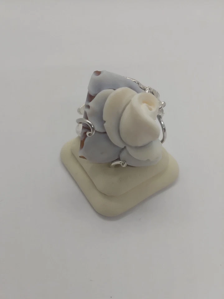 Anello In Argento Anello Con Cammeo - Immagine 2 di 4