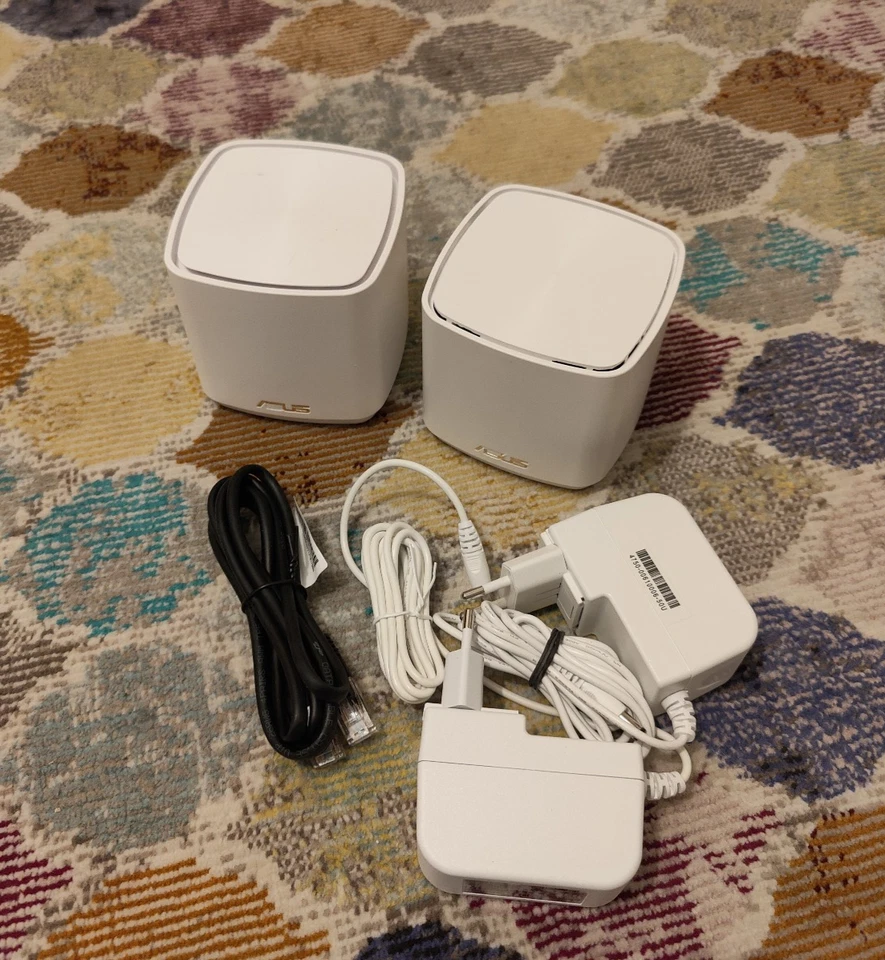 ASUS ZenWiFi Mini XD4 AX1800 Dual-Band Router Mesh WiFi 6 System - White 2 Pack - Image 3 of 4