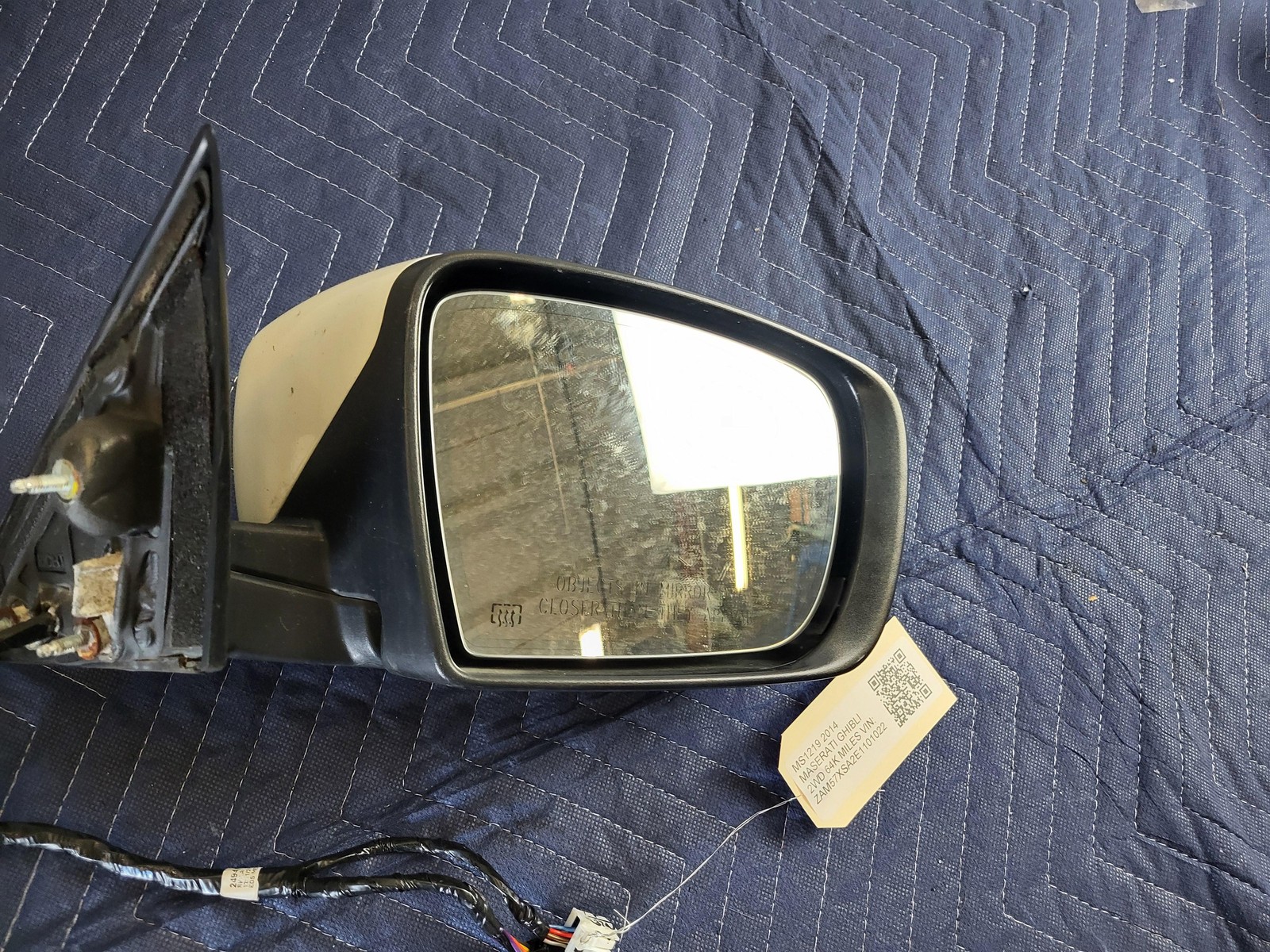 Used Oem Maserati Right Passenger Door Rear View Mirror for 2014-2017 Ghibli