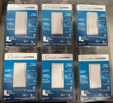 6 NEW SEALED Lutron Caseta WiFi DIVA Smart Dimmers DVRF-6L-Wh-R LOW PRICED