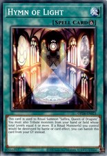 Hymn of Light Common SPELL Unlimited OTS Tournament Pack 24 Yugioh