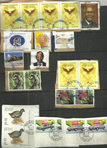 Madagascar on paper, 12 g 2013-17, and some 1993