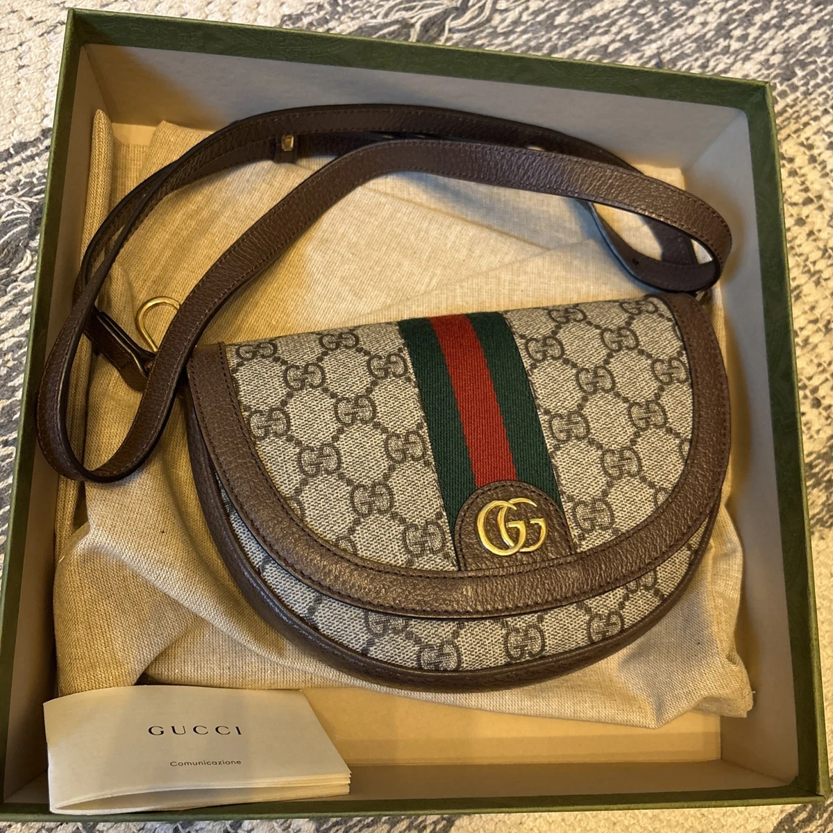 Gucci Canvas Exterior Crossbody Bags & Handbags for Women for sale