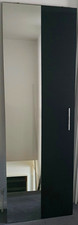 Sliding Wardrobe Door with Rectangular Mirror 185x60cm
