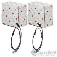 2X Nk ABS-SENSOREN Hinten Passend FÜR Bmw 5 Links+Rechts | 291507