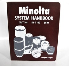 Vtg. Minolta System Handbook by Joseph D. Cooper 1972