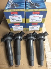 Bobinas de encendido DENSO x4 originales para Toyota Rav4 L4 2005 2,4 L- 90919-02244