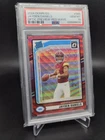 JAYDEN DANIELS Optic Preview RED WAVE PSA 10 Rated Rookie 2024 Donruss #389 RC