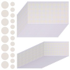 200 Pcs Round Transparent Double-sided Adhesive Dots Tapes Stickers