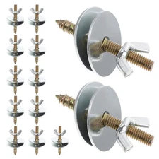  30 Set Bird Cage Retaining Screws Pet Cage Fasteners Kit Bird Perch Fixing Nuts