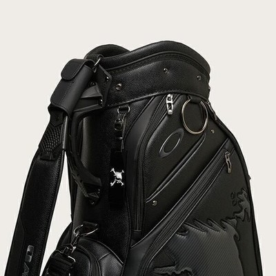 Oakley Skull Golf Caddy Bag 18.0 FOS901966 Black Out Size 9.5 NEW