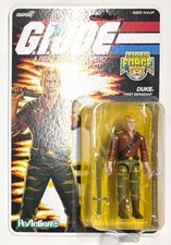 Super7 ReAction  Plus G.I. Joe Tiger Force DUKE 3.75  Figure O-Ring Unpunched