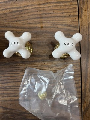 DELTA FAUCET HANDLES RP19530PB.     #1 