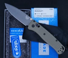 Benchmade 535GRY-1 Bugout Ranger Green Grivory Cerakote Blade Finish S30V USA