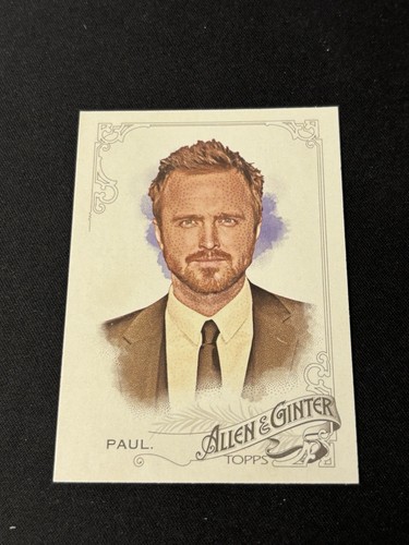 2015 Topps Allen and Ginter #347 Aaron Paul “Jesse” Breaking Bad