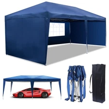 10x20' Pop Up Canopy Party Tent Outdoor Folding Patio Shade Oxford UV for Events