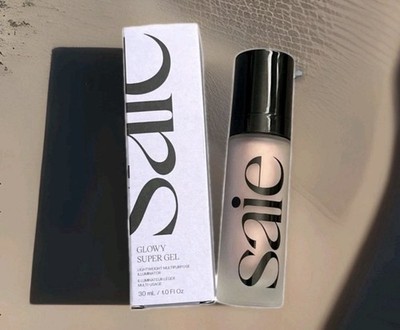 Saie Glowy Super Gel Lightweight Illuminator Primer Roseglow 1 oz New in Box 