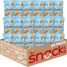 Mini Vanilla Sandwich Cr me Cookies - 3.71 oz Bag, 24 Pack - Sweet Treats Snack