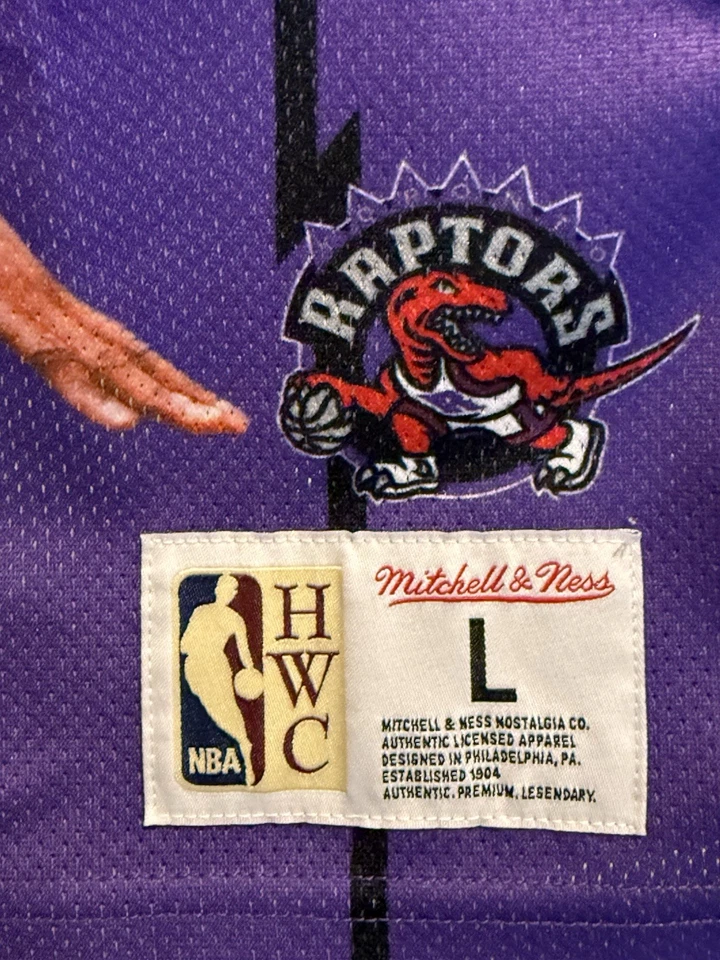 Camiseta deportiva Mitchell & Ness Toronto Raptors Tracy McGrady gráfica NUEVA SIN ETIQUETAS Foto 3 de 4