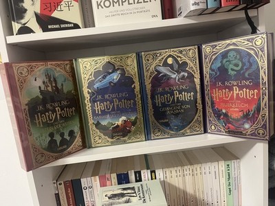 OVP/NEU - Harry Potter - Bände 1-4 | Papierkunst-Edition | 3D-Elemente