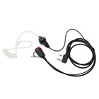 Universal 2Pin Acoustic Tube In Ear Earpiece W PPT Mic Red Light