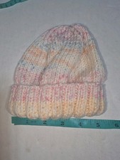 Handmade Crochet Baby Newborn 0- 6 month Beanie Hats