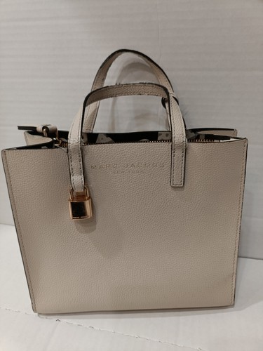 Marc Jacobs Mini Grind Beige leather