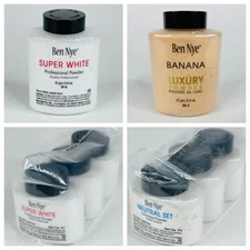 Ben Nye Super White Powder, Neutral Set or Banana Luxury Powder, NEW