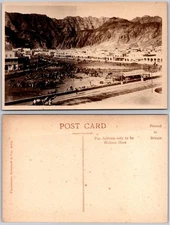 Aden Yemen Market Square Postcard