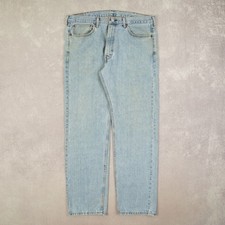 Levi's Vintage 505 Relaxed Fit Jeans W38 L32 Men's Blue Denim