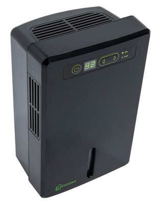 LOCKDOWN Automatic Dehumidifier with Quiet Operation, Drain Hose and Self Mon...